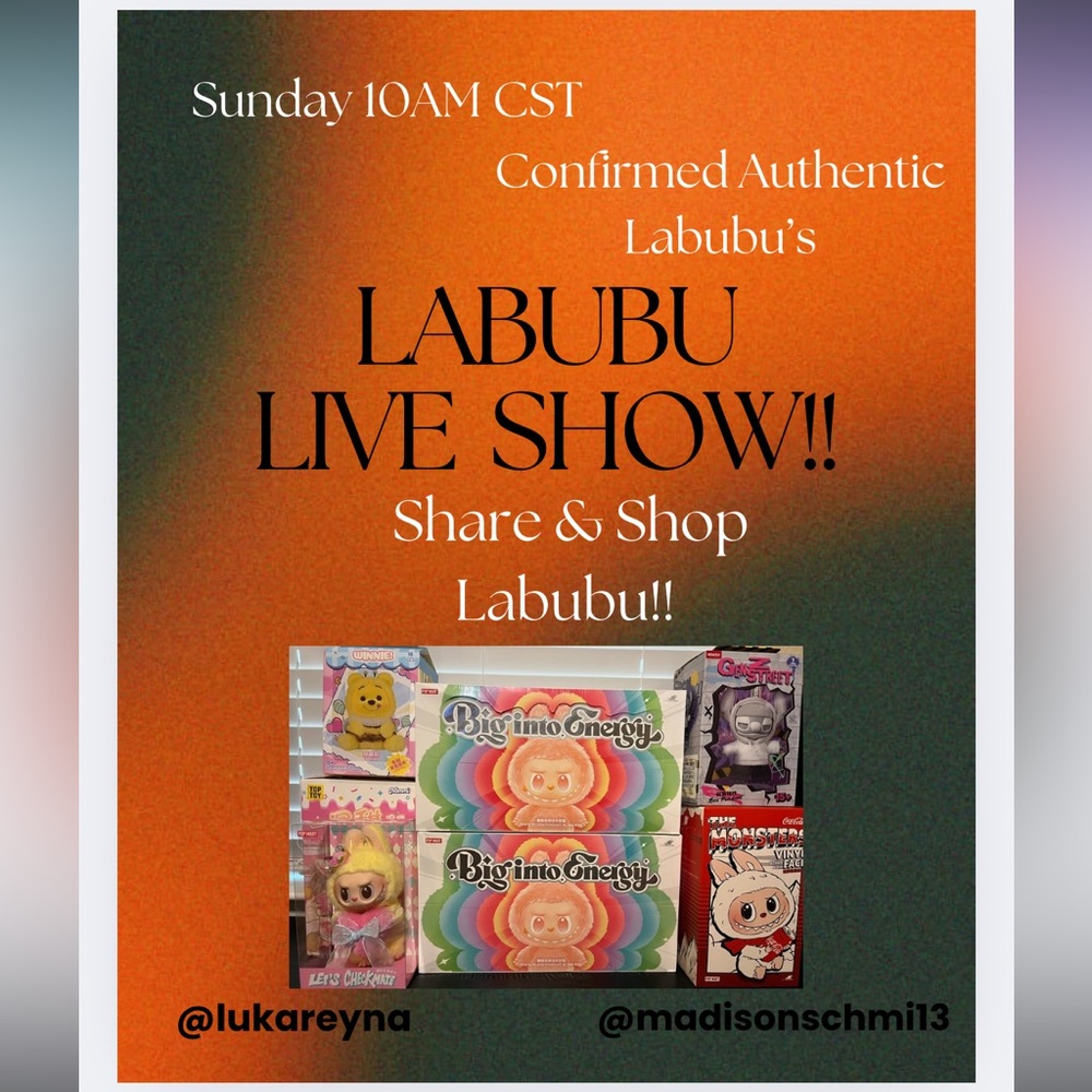 Labubu Live Show Listing!!!